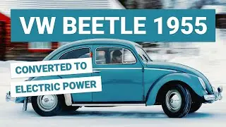 VW Beetle from 1955 converted to Electric Power