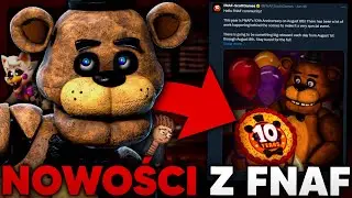 MASA ZAPOWIEDZI na 10 ROCZNICĘ FNAF! (HW 2, Film 2, TJOC, Popgoes, FLAF i WIĘCEJ) MININEWSY #6