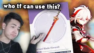 THE NEW CURSED BLADE IS USELESS!? | Genshin Impact