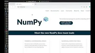 Intro to Numpy Part 1