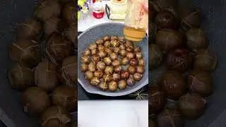 How to cook chestnuts It's the season to eat #chestnuts again. Prepare this #shorts