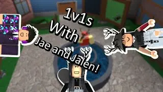 Playing MM2 With My Friends Jae and Jalen