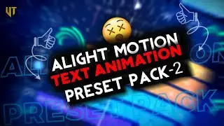 Alight Motion Text Animation Presets Pack | alight motion preset base | alight motion vfx pack