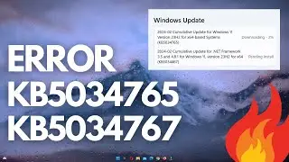 Error al instalar KB5034765 / KB5034467 en Windows Update | Posibles soluciones Windows 10 y 11 ✅