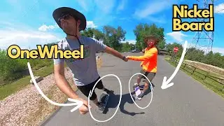 When a NICKEL BOARD Meets a ONEWHEEL!