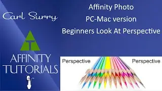 Affinity Photo - Beginners Look At Perspective – PC Mac version