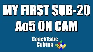 Solve Video - 19.81 Ao5 - First sub 20 on cam!