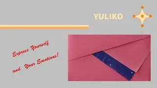 Glam Origami Envelope / Note Holder