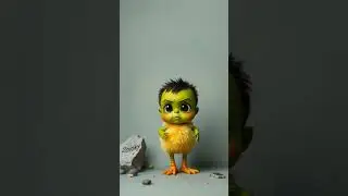 AI Art Prompts Tutorial Baby Chicks Hulk Style #aiart #aiartprompts #aiarttutorial #fluxai #shorts