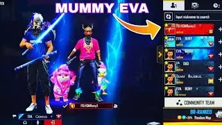 MUMMY EVA NAME CHANGED INDIA SERVER 😍💖😍 #freefire FB@GMREMYX  #GMREMY #MUMMYEVA #FF#short