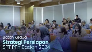 Pelatihan Praktik SPT PPh Badan 2024 Batch Kedua di DDTC Jakarta