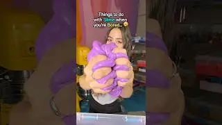 Things To Do With Slime When You’re BORED 🥱