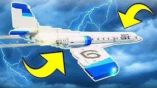 КРУШЕНИЕ САМОЛЕТА В ШТОРМ! ЦУНАМИ ЗАТОПИЛО НАШ САМОЛЕТ В STORMWORKS | ЭКСПЕРИМЕНТЫ В STORMWORKS