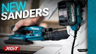 A flawless finish every time | Unveiling the new Makita XGT Sanders