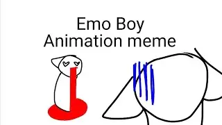 Emo Boy - animation meme (flipaclip)