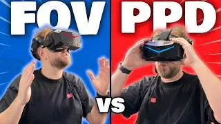 Which Matters More in VR – PPD or FOV?