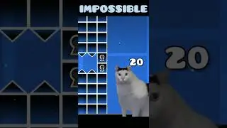 Geometry Dash: IMPOSSIBLE SHIP SPAM LEVEL FUNNY MOMENTS  😂