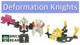 Необычные минифигурки "Деформированные рыцари" / Deformation Knights LonGhai