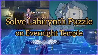 Door Labirynth on Evernight Temple - Genshin Impact