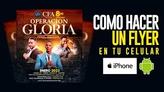 COMO HACER UN AFICHE EN EL CELULAR
