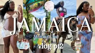 JAMAICA VLOG PT.2 🇯🇲| POOL DAY, HORSE BACK RIDING, RAFTING