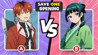 Save the Best Anime Opening Each Round! 🎵 | Anime Quiz!