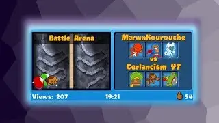 BTD Battles Arena Vlog 45 - Dreadbloon Lategames