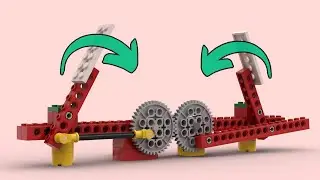 Lego Простые механизмы ДВОРНИКИ (инструкция)