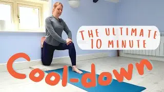 Run/Cycle/Sport Cool-Down Stretch for Shin Splints, Tight Glutes, Hips, Calves, Hamstrings & Quads