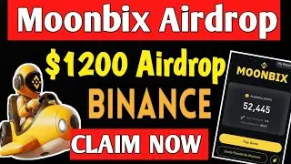 $1200 Moonbix Airdrop | Binance tap to earn app | MoonBix tap to earn | Biggest AIRDROP