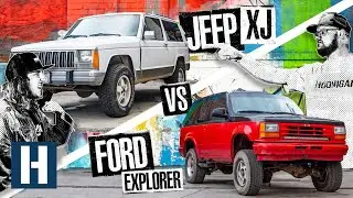 Build & Battle: Jeep XJ vs Ford Explorer, Which Truck Will Be the Best Offroad Racer? (EP.1)