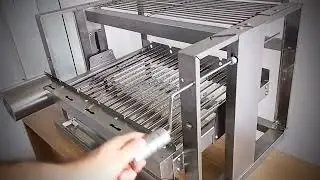 Churrasqueira 5 Espetos com Grelha Elevatória e Motor Giratório A3 Grill