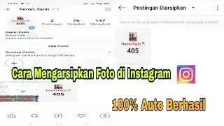 Cara Mengarsipkan Postingan di Instagram