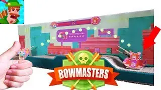 DIY BowMasters Game ISO & IRL - In Real Life from Cardboard