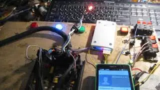 Запуск мозгов Webasto Mazda MPV через GSM AS4