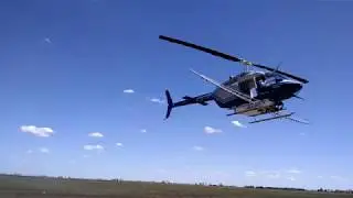 Bell 206 B JetRanger Spray System Simplex Aerospace Model 4900