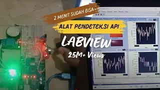 alat pendeteksi kebakaran automatis berbasis labview.  #labview #shortvideo #trending