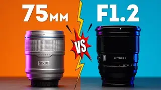 Top Fast Telephoto Lens for APS-C Sony E | Sirui Sniper 75mm f1.2 vs Viltrox 75mm f1.2