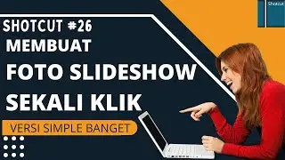 Shotcut #26 - Membuat foto slideshow super mudah | Video editor pc gratis no watermark