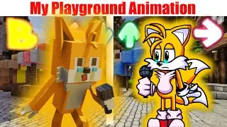 FNF Character Test | Gameplay VS Minecraft Animation | vs Tails Animation