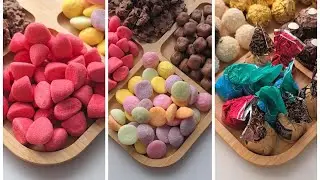 Filling Platter With Sweets Asmr
