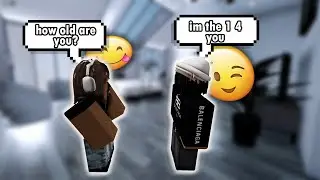 Teaching My Little Brother How To Spit Game On Roblox... 😉 | Roblox Neighbors Funny Moments |