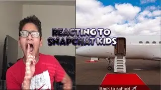 REACTING TO RICH KID SNAPCHATS!!