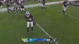 Easton Stick INT Jack Jones TD for Raiders 63 point