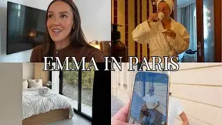 emma in paris! episode 2: new routines, staycation in the city, back to work & sephora haul