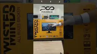 شاشة لعشاق الالعاب TWISTED MINDS 4K 144Hz #viral #gaming #monitor #shorts #short #shortsvideo #pcd