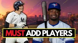 MUST Add Waiver Wire Players | 2024 Fantasy Baseball Advice