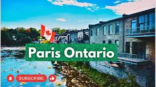 Pretty Little Town Of PARIS Ontario Canada