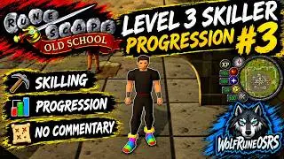 OSRS Level 3 Skiller Progression #3 | No Commentary