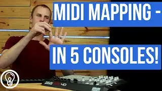 How to Map MIDI - MIDI Mapping In (5) Lighting Consoles Compared!